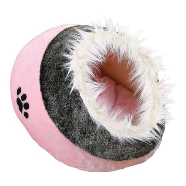 Trixie Kuschelhöhle Minou - rosa/grau Trixie Kuschelhöhle Minou - rosa/grau