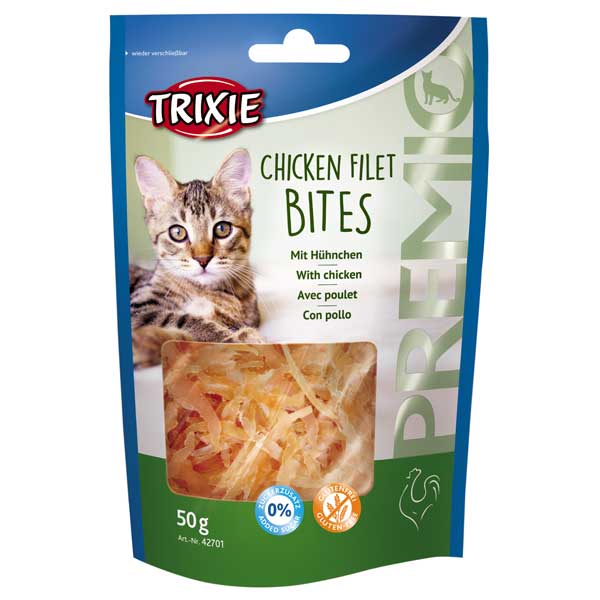 Trixie Premio Filet Bits Hühnchen - 50g Trixie Premio Filet Bits Hühnchen - 50g