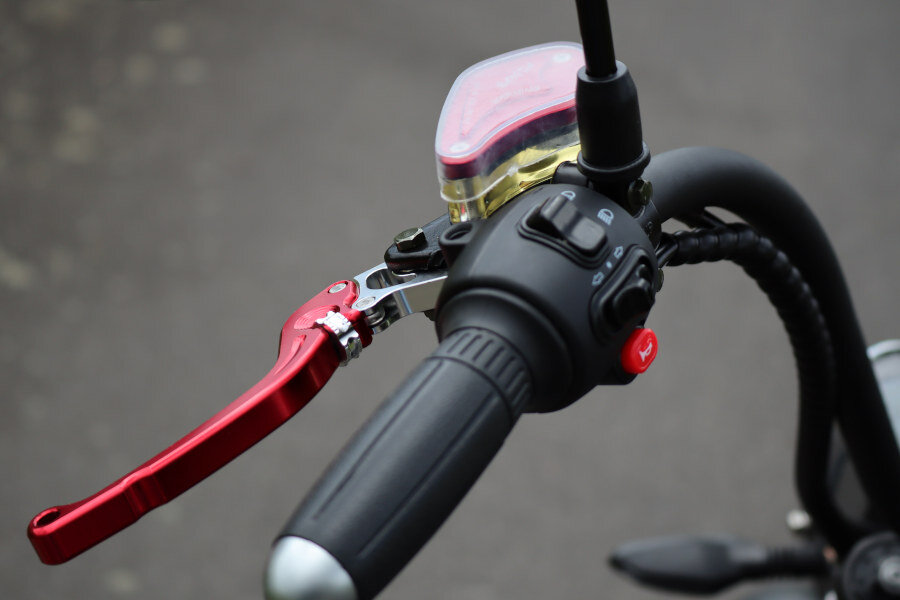 COCO BIKE CP-4 ELEKTRO-CHOPPER 45 KM/H gelb