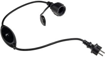Funk-Steckdose für "Pilota Casa" IP44, Zwischenstecker 230V, 1000Watt