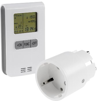 Funk-Thermostat SET "Pilota Casa", IP20, max. 70m, max. 2300W Funk-Thermostat SET "Pilota Casa", IP20, max. 70m, max. 2300W