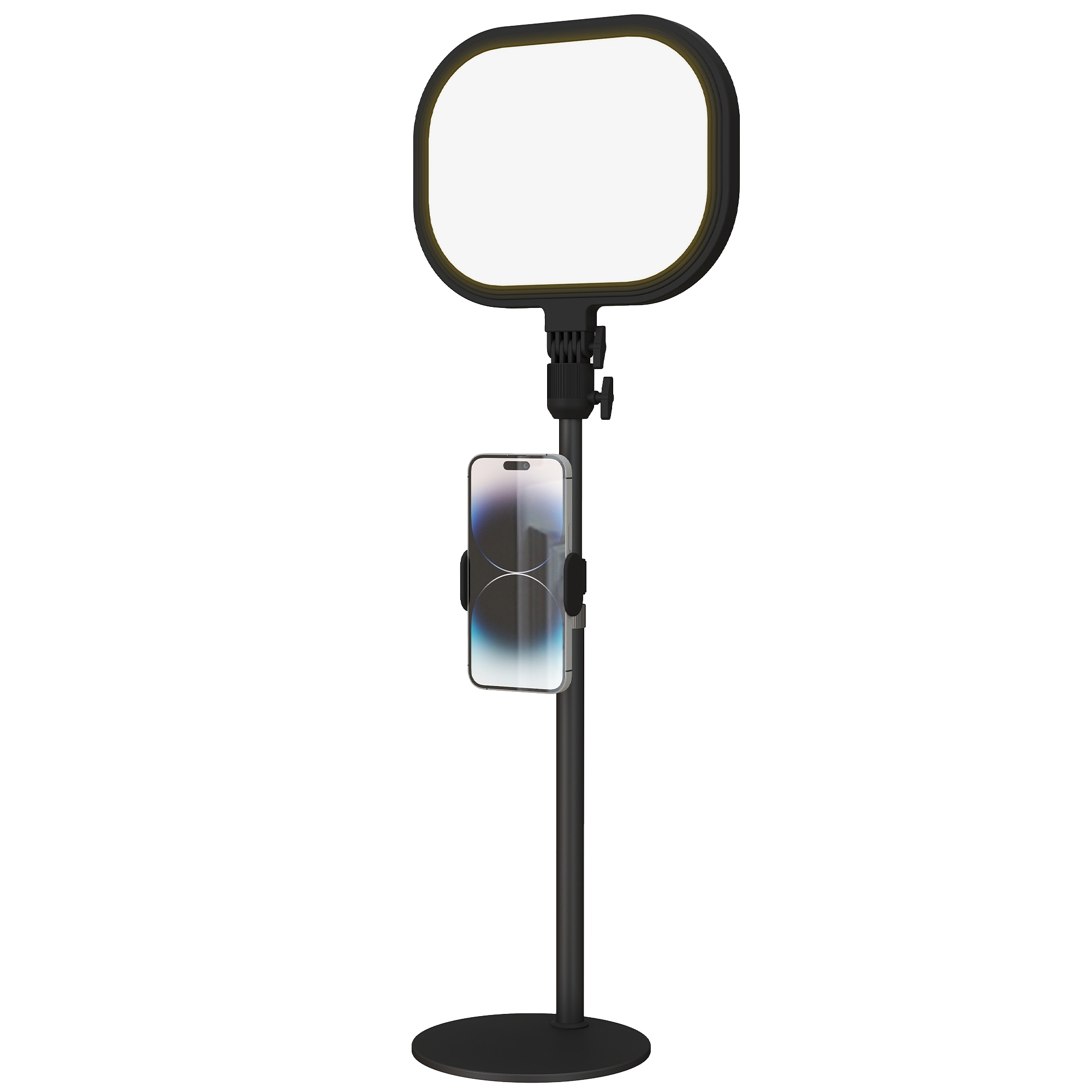 LED-Nachttischlampe, 10 Dimmstufen, 5 Farben, Speicherfunktion, Metall, Schwarz LED-Nachttischlampe, 10 Dimmstufen, 5 Farben, Speicherfunktion, Metall, Schwarz