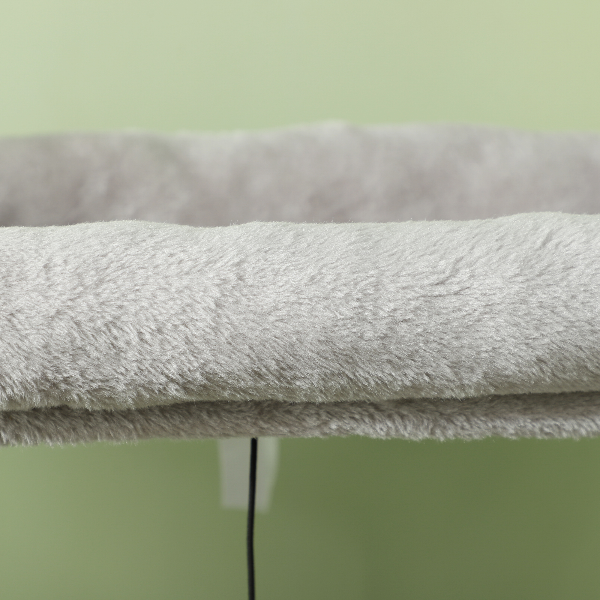 132 cm Katzenbaum mit Kratzpfosten, Bett, Haus, Sprungplattformen, Pflegebürste, Hellgrau