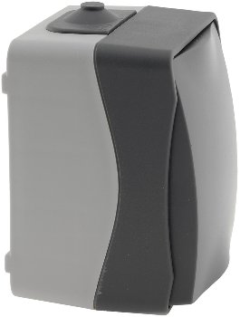 NUQUI Feuchtraum Wechsel-Schalter, IP54, Aufputz, 250V~/ 10A