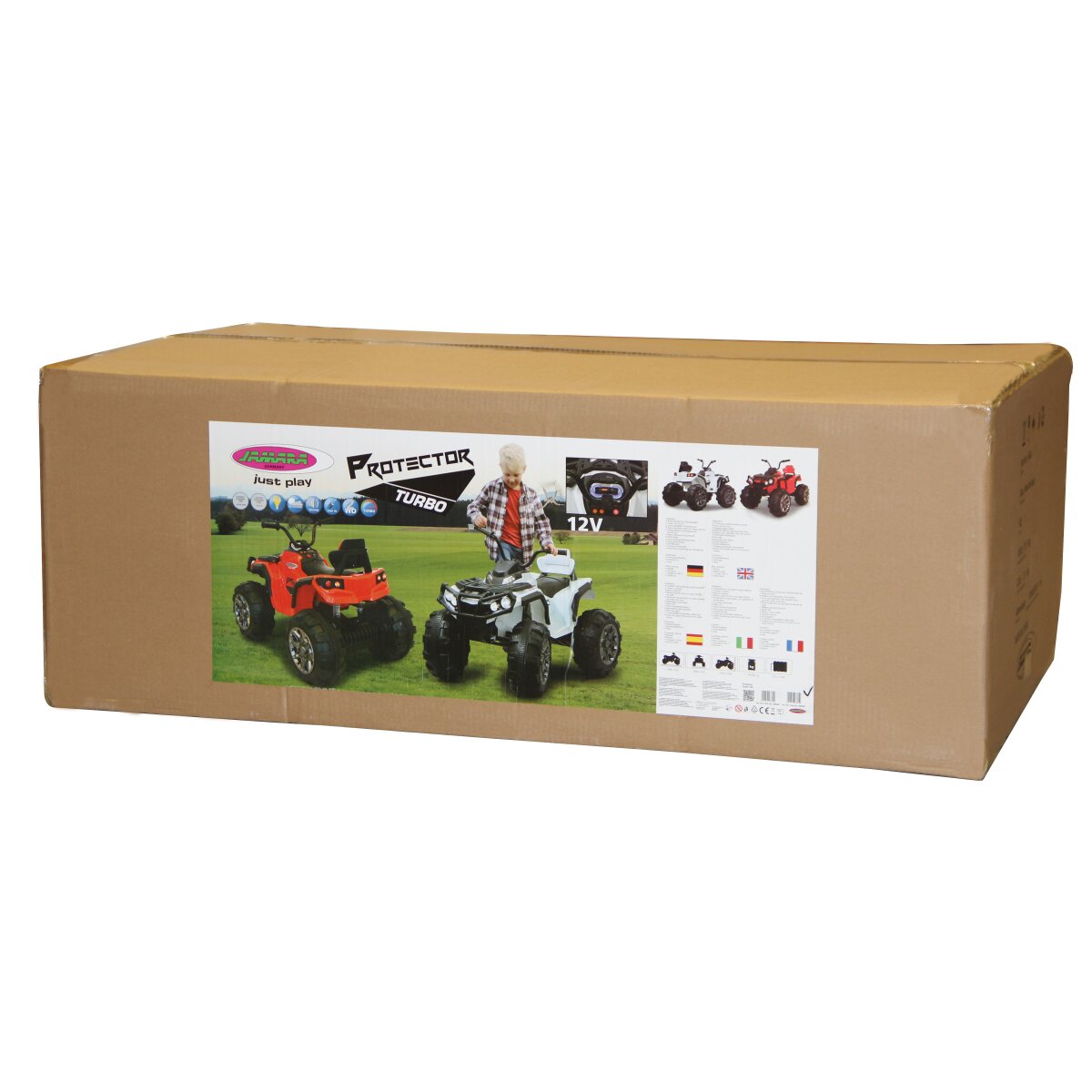 Kinderfahrzeug Quad Protector weiss