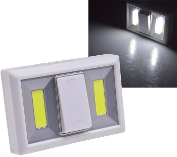 LED Klebeleuchte "CTK2 COB", Batteriebetrieb, 240lm, 6000k, Magnet LED Klebeleuchte "CTK2 COB", Batteriebetrieb, 240lm, 6000k, Magnet