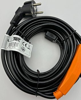 Heizkabel mit Temperaturfühler, 4m, 64Watt, Frostschutz für Wasserleitungen