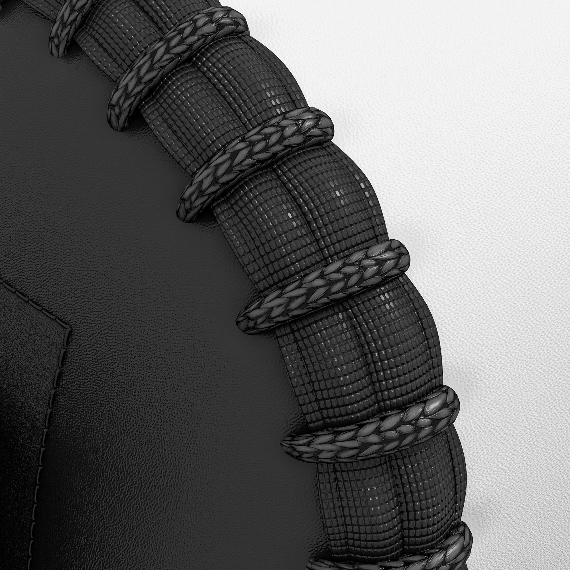 Kickpolster fürMuay Thai, Kickboxen, Kunstlederbezug, 0,4 kg, 38x20x18 cm, Schwarz/Rot/Weiß