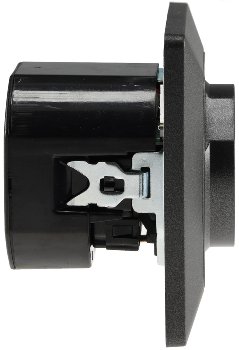 MILOS Schutzkontakt-Steckdose, anthrazit, 230V~/ 16A, Unterputz, USB-C / PD