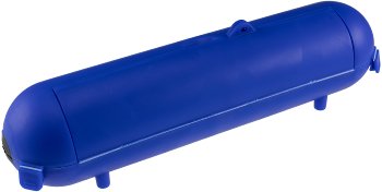 Kabelschutzbox für Aussen IP44 XL, für CEE, LxØ 365x90mm, Blau