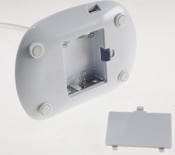 LED Tischleuchte mit Touch-Schalter, Schwanenhals, 3 Helligkeitsstufen