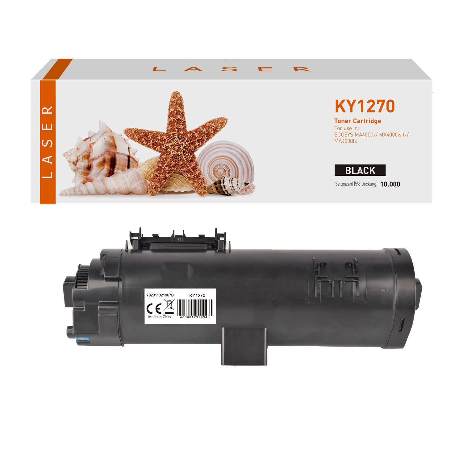 TK1270 alternativ Toner black für Kyocera  / TK1270 / 10.000 Seiten