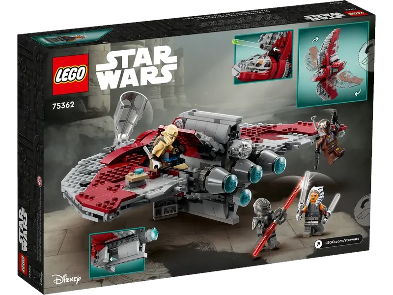 LEGO® 75362 - Star Wars  Ahsoka Tanos T-6 Jedi Shuttle (601 Teile)