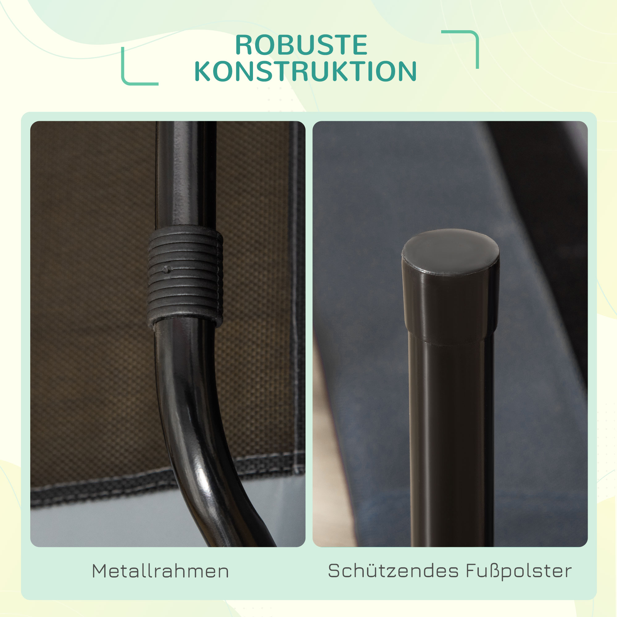 erhöhtes Hundebett mit Baldachin, Haustierbett, Hundeliege outdoor mit Dach, Atmungsaktiv, Taftstoff für Camping Grau 92 x 76 x 90 cm