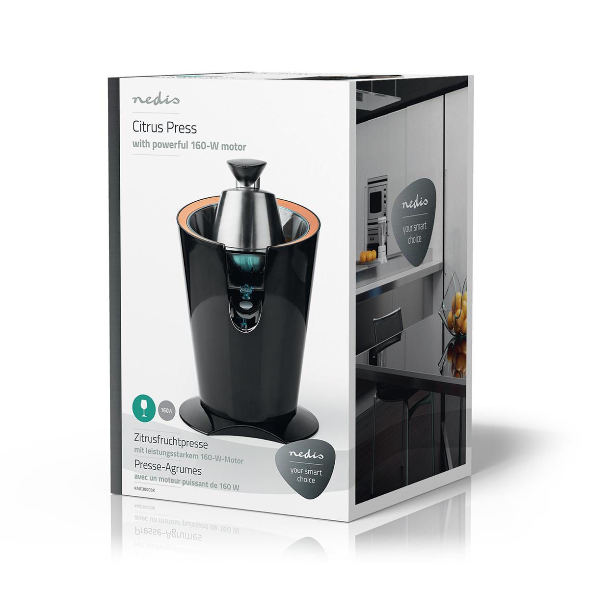 Zitruspresse | 160 W | Orange / schwarz