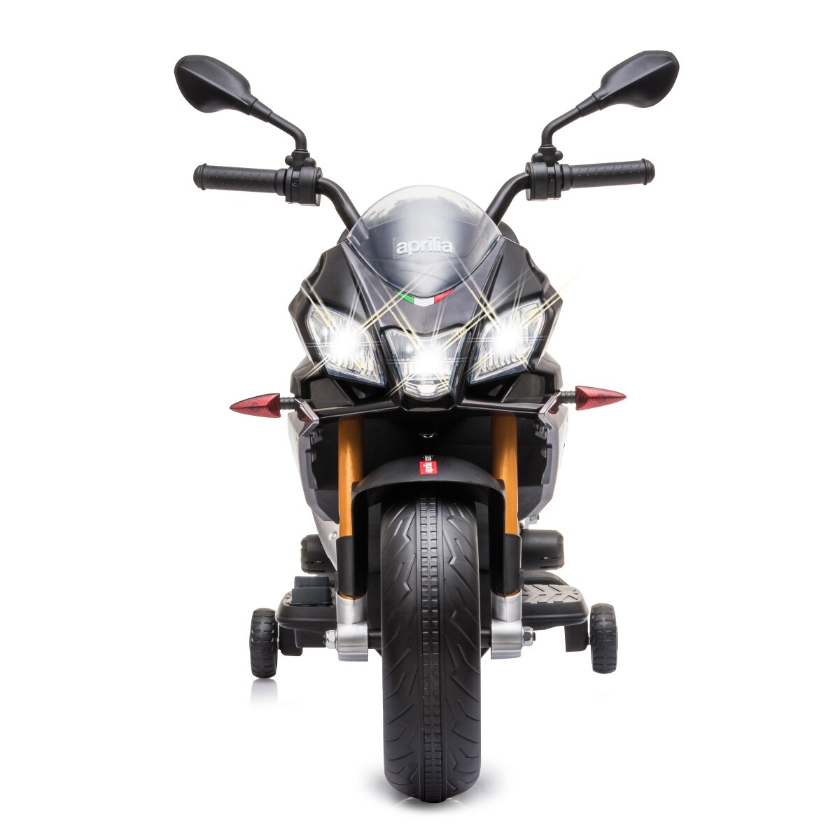 Kinderfahrzeug Aprilia Tuono V4 1100 RR schwarz