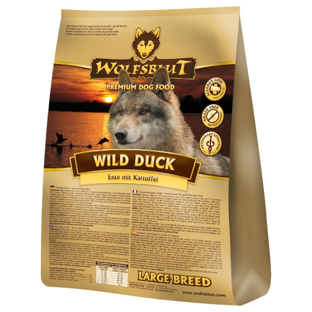 Wolfsblut Wild Duck Large Breed - 2 Kg