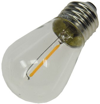 Ersatz-Lampe Filament E27 12V / 0,8W für, Biergarten-Lichterkette "CT-BGL 15" Ersatz-Lampe Filament E27 12V / 0,8W für, Biergarten-Lichterkette "CT-BGL 15"