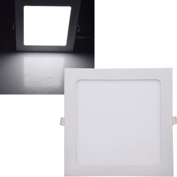 LED Licht-Panel "QCP-22Q", 22,5x22,5cm, 230V, 18W, 1650 Lumen,4200K /neutralweiß LED Licht-Panel "QCP-22Q", 22,5x22,5cm, 230V, 18W, 1650 Lumen,4200K /neutralweiß