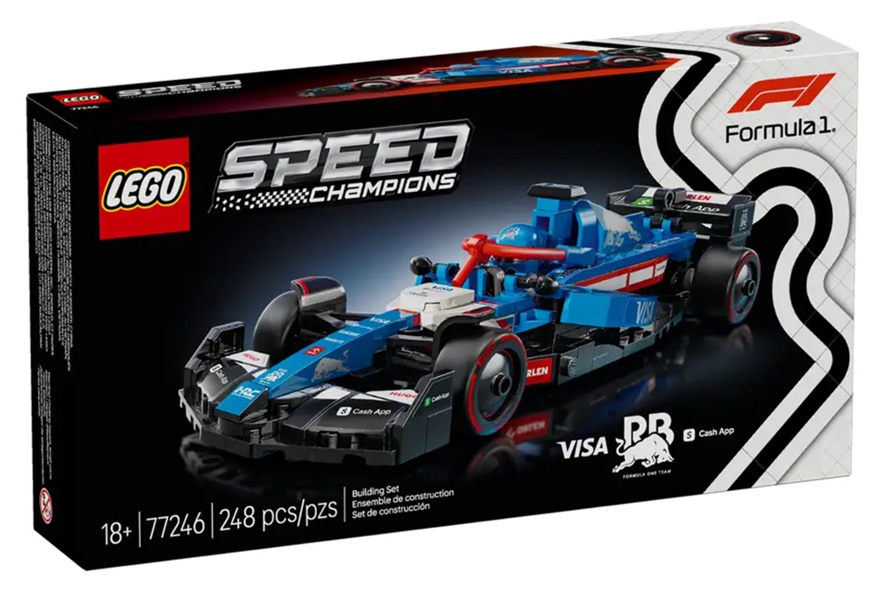 LEGO® 77246 - Speed Champions - Visa Cash App RB VCARB 01 F1® Rennauto (248 Teile)