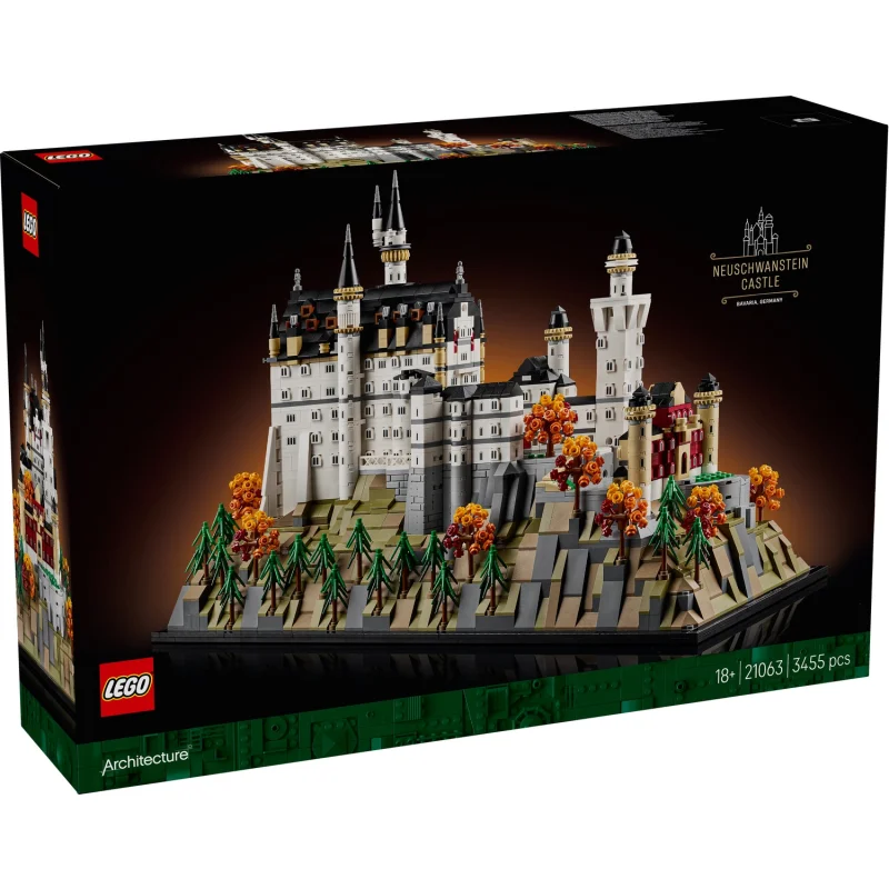LEGO® 21063 - Architecture Schloss Neuschwanstein (3455 Teile)