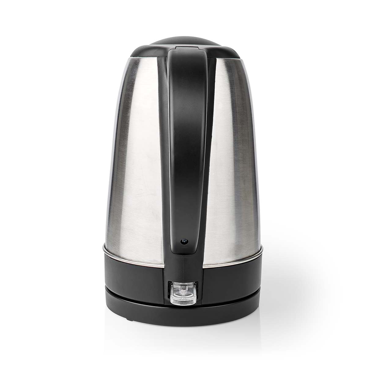 Wasserkocher | 1.7 l | Edelstahl | Aluminium / schwarz | Um 360 Grad drehbar | Verdecktes Heizelement | Strix Controller | Boil-dry protection