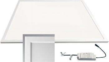 LED Licht-Panel "CTP-62 Office" neutralw, 62x62cm, 4000K, 40W, 4000lm, UGR16 LED Licht-Panel "CTP-62 Office" neutralw, 62x62cm, 4000K, 40W, 4000lm, UGR16