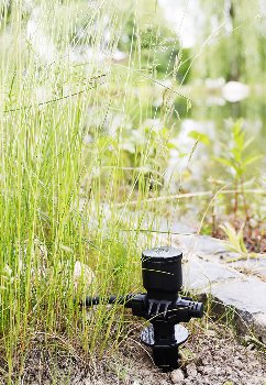 Gartensteckdose für Außen, IP44, 5-fach, Einzelsteckdosen, 5+2,5+2,5+2,5+2,5m