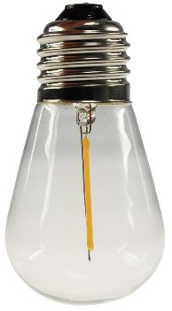 Ersatz-Lampe Filament E27 12V / 0,8W für, Biergarten-Lichterkette "CT-BGL 15"