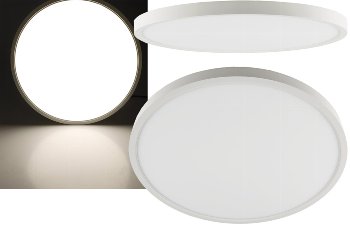 LED Deckenleuchte "Santano 36n", Ø 40cm, 36W, 3550lm, 4200K neutralweiß LED Deckenleuchte "Santano 36n", Ø 40cm, 36W, 3550lm, 4200K neutralweiß
