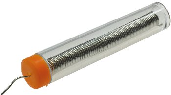 Lötzinn im Spender 12g, Ø1mm, bleifrei Lötzinn im Spender 12g, Ø1mm, bleifrei