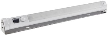 LED Unterbauleuchte mit Bewegungsmelder, Batteriebet., 9 SMD LEDs, 80lm, warmweiß