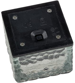 Solar Dekosteine IP65, 4er Set, mit Dämmerungssensor, RGB