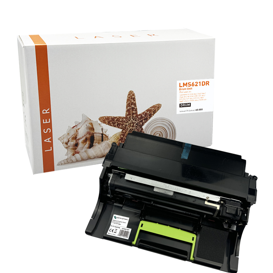 MS621DR alternativ Trommel black für Lexmark  / 56F0Z00 / 60.000 Seiten