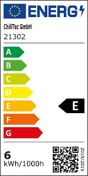 LED Unterbauleuchte "CT-FL80" 80cm, 745lm, 6W, 4200K / tageslicht weiß