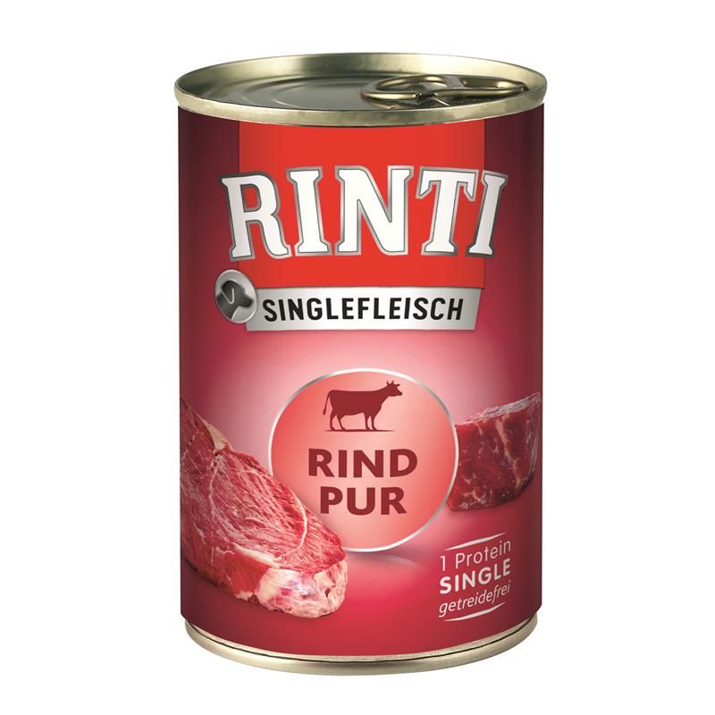 Rinti Singlefleisch Rind pur 400g Rinti Singlefleisch Rind pur 400g