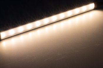 LED Unterbauleuchte "CT-FL30" 30cm, 271lm, 3 Watt, 3000K / warmweiß