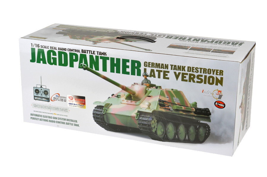 RC Panzer "Jagdpanther"  - Metallgetriebe