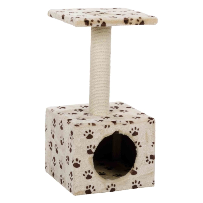 Trixie Junior Kratzbaum Zamora - Beige Trixie Junior Kratzbaum Zamora - Beige mit Pfoten