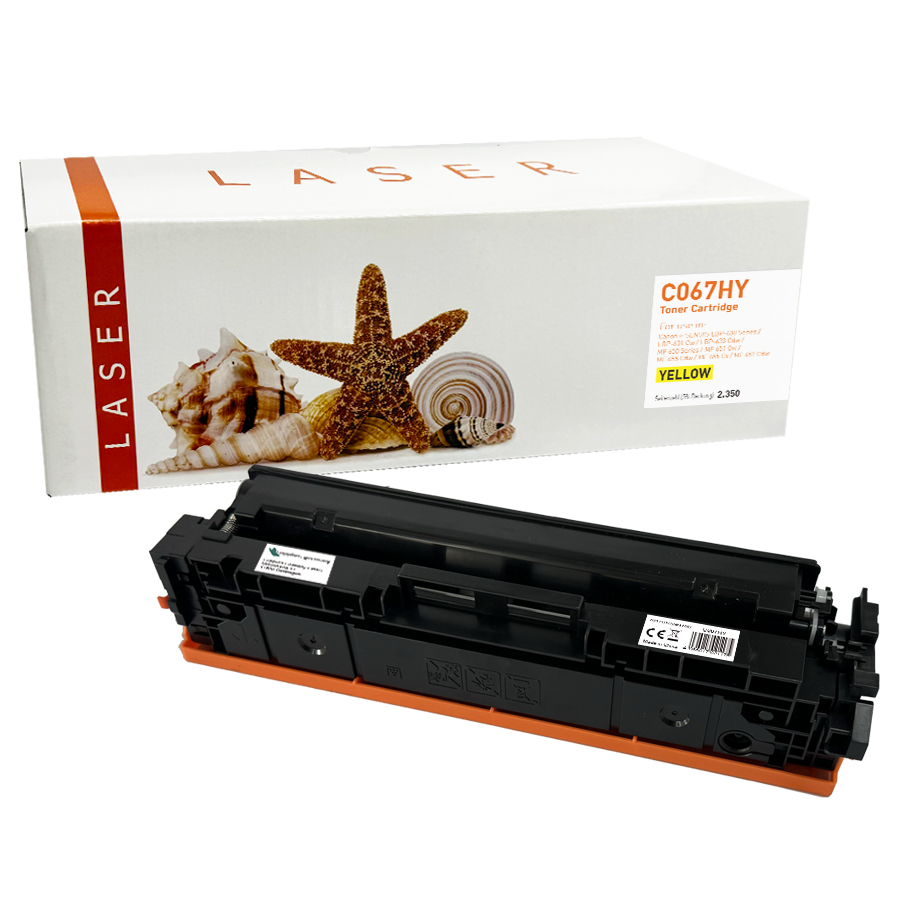 067HY alternativ Toner gelb für Canon  / 5103C002 / 2.350 Seiten