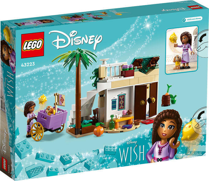 LEGO® 43223 - Disney - Wish: Asha in der Stadt Rosas (154 Teile)