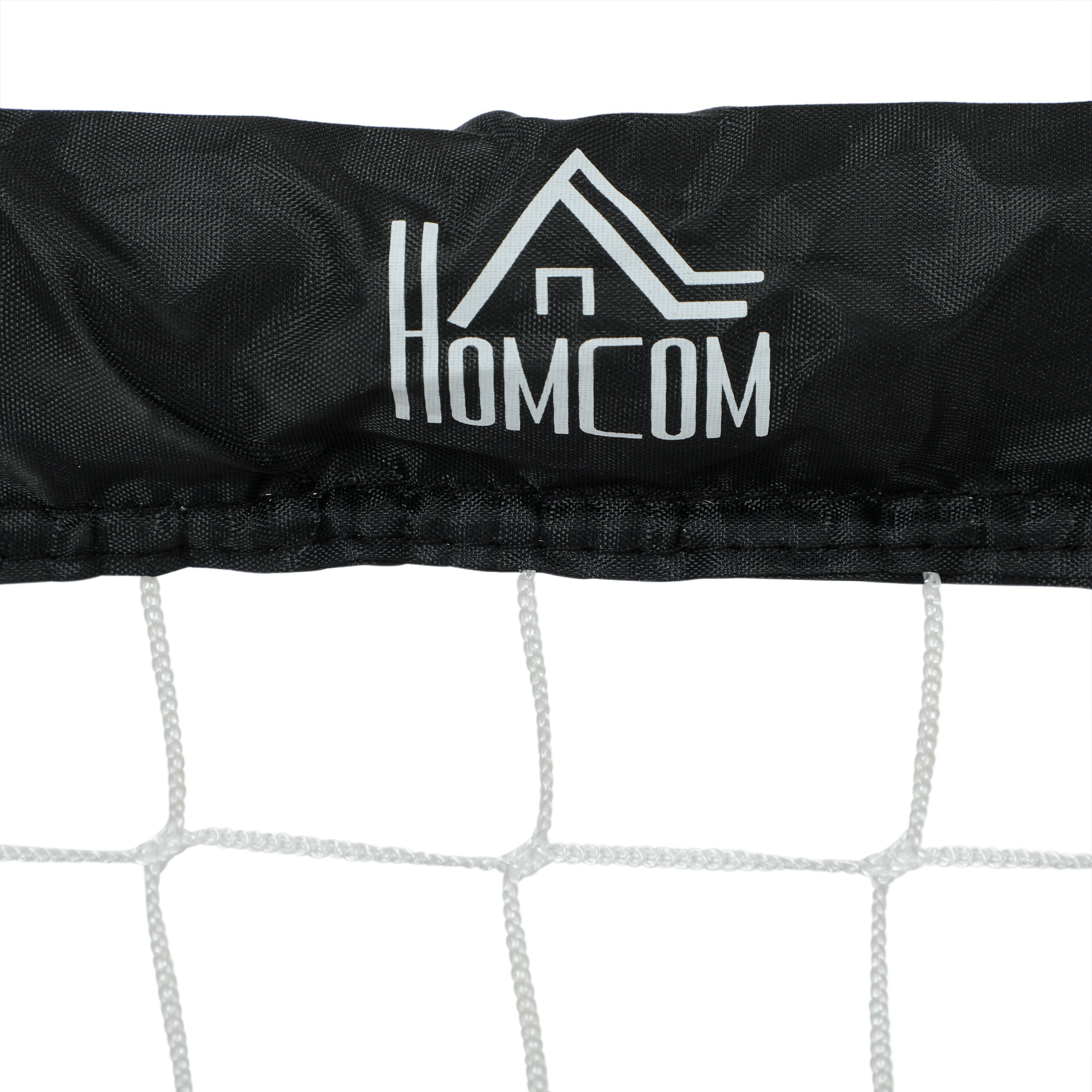 Fußballtor-Set, 2 klappbare Minitore, Metallrahmen, inkl, Werkzeug, 90 x 36 x 60 cm, Schwarz