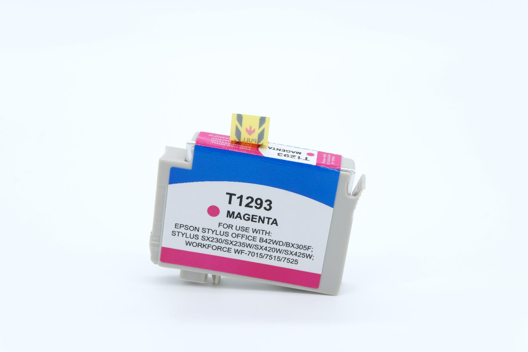 T1293 alternativ Tinte Magenta für Epson / C13T12934010 / 7ml T1293 alternativ Tinte Magenta für Epson / C13T12934010 / 7ml