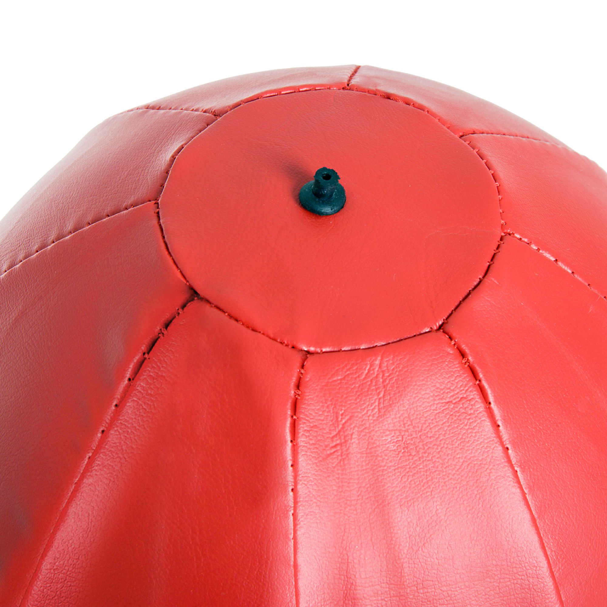 Box-Set mit Punchingball, höhenverstellbar, inkl, Boxhandschuhe, 126-144cm, Rot