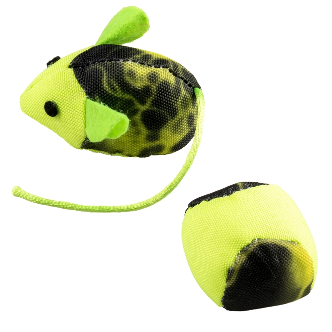 Duvoplus Cat Toy Flash Maus & Ball - grün Duvoplus Cat Toy Flash Maus & Ball - grün