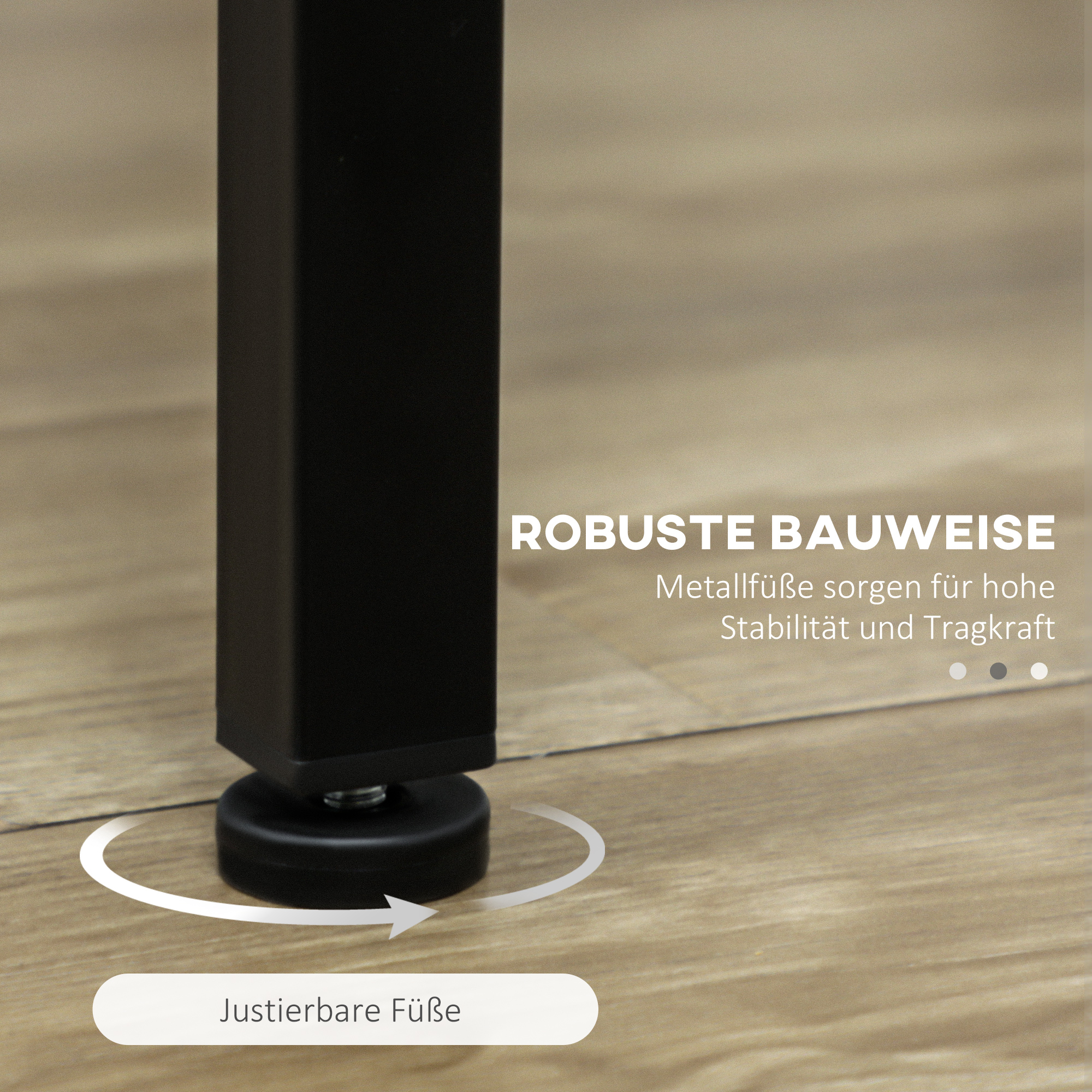 5-tlg, Bartisch-Set im Industriedesign, 1 Bartisch, 4 Barhocker, Sitzgruppe, Küchentresen, Schwarz + Braun