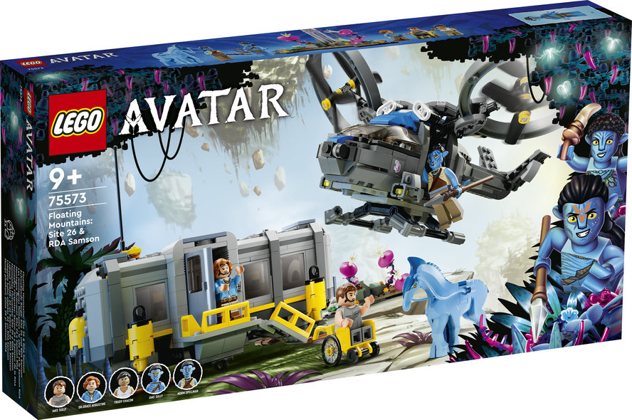 LEGO® 75573 - Avatar  Schwebende Berge: Site 26 und RDA Samson (887 Teile)