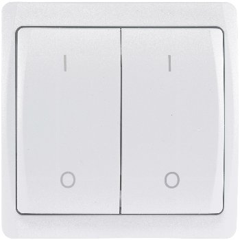 Funk-Wandsender Duo für "Pilota Casa", 433,92MHz, max. 70m, Batterie A23