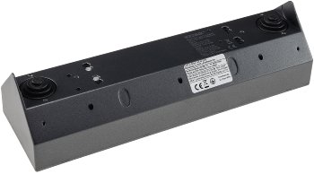 4-fach Steckdosenblock, USB-A+C, anthraz, 250V~/ 16A, Aufbaumontage, USB 3,1A, PD