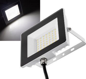 LED-Fluter "CTF-SLW 30", IP65, 30W, 2503lm, 4000K neutralweiß LED-Fluter "CTF-SLW 30", IP65, 30W, 2503lm, 4000K neutralweiß
